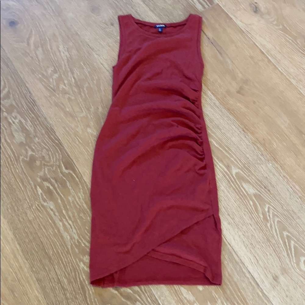 Nordstrom brand Tildon knit dress with ruched side